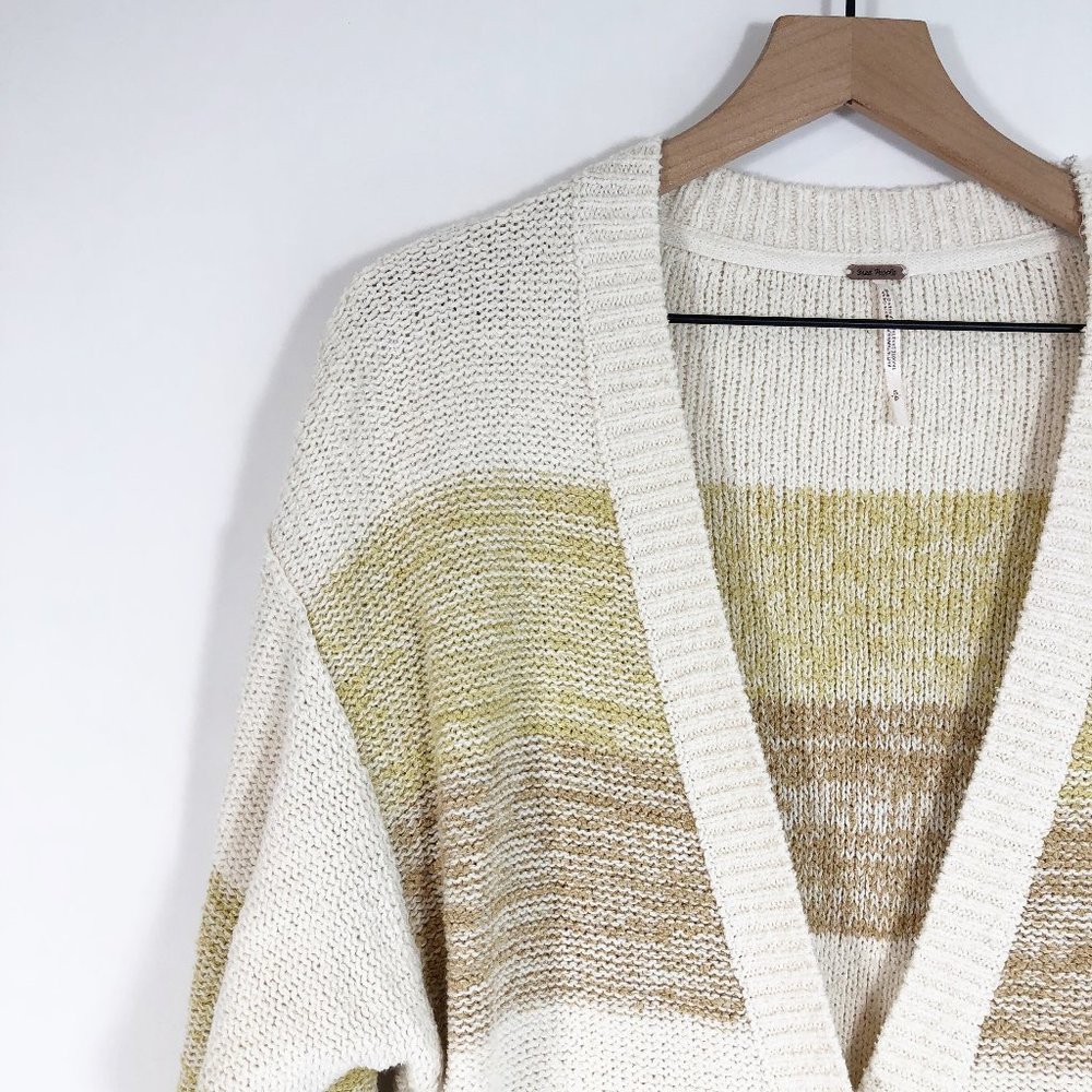 Free People Southport Beach Cardigan Sweater S - Picture 3 of 10